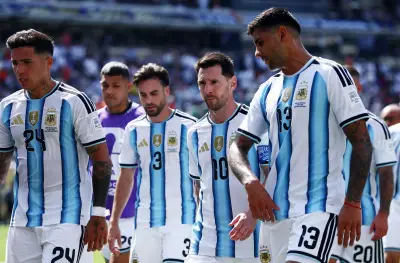 Argentina não finaliza no 1º tempo e iguala marca de 1966