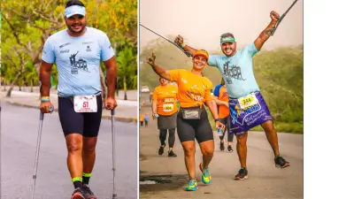 Atleta paraolímpico supera trauma de tiro e brilha em corridas de rua