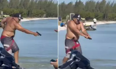 Banhista tenta atirar em kitesurfista na Praia de Arubinha em Arraial do Cabo