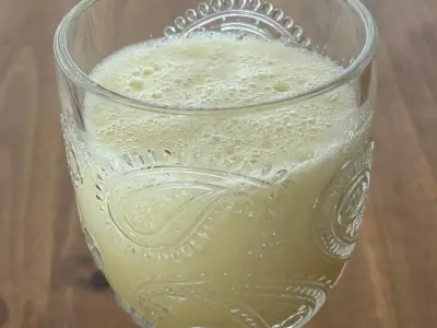 Bater batata-doce e gengibre no liquidificador: o que acontece?