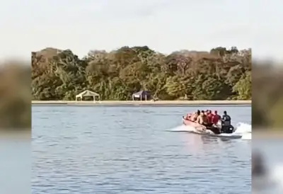 Bombeiros buscam criança de 7 anos desaparecida no Rio Tocantins em Peixe