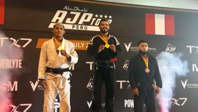 Brasil conquista 4 medalhas no Campeonato Nacional de Jiu-Jítsu do Peru