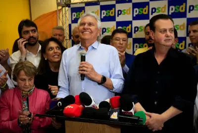 Caiado oficializado pelo PSD reafirma promessa de indulto a Bolsonaro