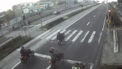 Campinas: 1,1 mil motociclistas por dia escondem placa
