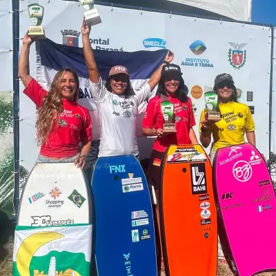 Capixabas dominam pódio no Brasileiro de Bodyboarding no Paraná
