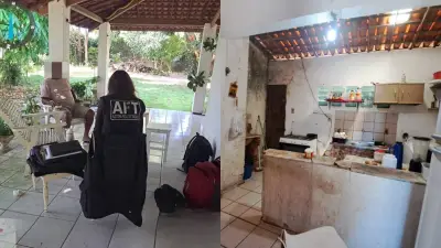Caseiro e família resgatados de trabalho escravo no Ceará