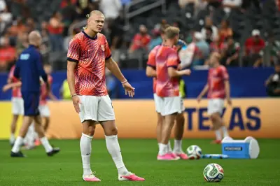 Comissão técnica do Brasil erra e coloca Haaland como destro em relatório
