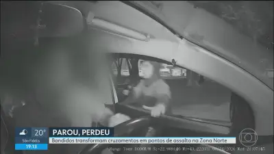 Criminosos fazem série de assaltos em semáforos na Zona Norte do Rio