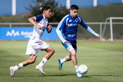 Cruzeiro goleia São Caetano e Ipatinga em jogos-treino na Toca
