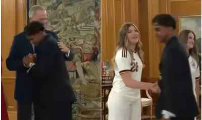 Cumprimento de Lamine Yamal à princesa Sofia repercute na Espanha