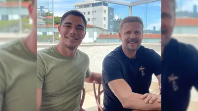 Doador e receptor de medula óssea viram amigos após transplante