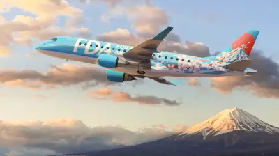 Embraer vende dois jatos E175 para Fuji Dream Airlines