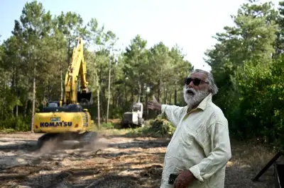 Empresário desafia evacuação e lidera combate a incêndio na França