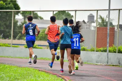 Erro técnico leva a recontagem de voltas em prova dos Jogos Estudantis do Acre