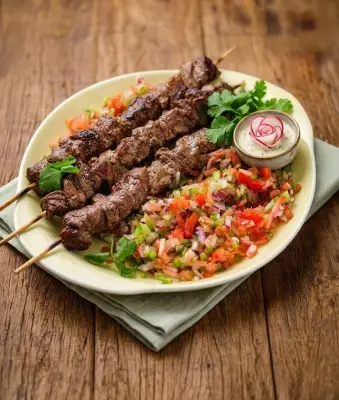 Espetinho de Carne com Vinagrete: Receita para o Feriado