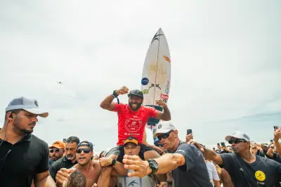 Espírito Santo receberá etapa da WSL em setembro de 2025 em Guarapari