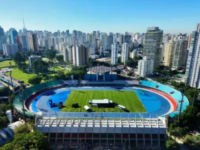 Estádio Ícaro de Castro Mello reinaugurado após reforma de R$ 90 milhões
