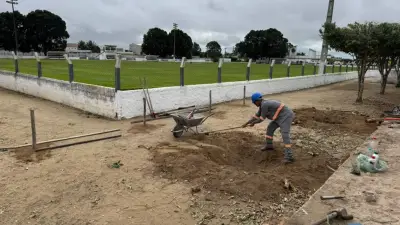 Estádio Clementino Lima passa por reforma para o Pernambucano 2027