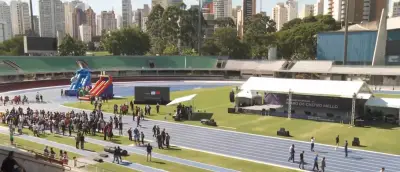 Estádio do Ibirapuera reabre após reforma com pista olímpica única na América Latina