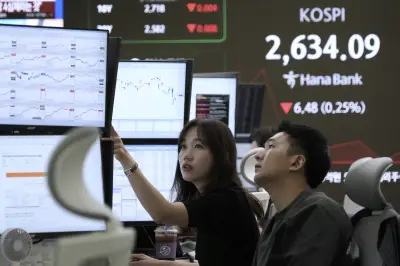 Estrangeiros vendem recorde de ações sul-coreanas com receios sobre IA