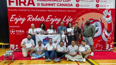 Estudantes do Maranhão vencem 7 prêmios em robótica no Canadá