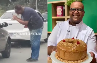 Ex-participante do MasterChef é visto vendendo doces em semáforo