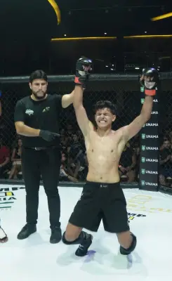 Ex-promessa do taekwondo acreano, Bryan Azevedo estreia com vitória no MMA amador