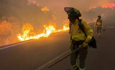 Filho contesta versão oficial sobre mortes em incêndio na Espanha