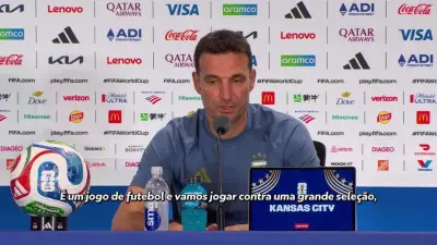 Filho de Maradona critica Scaloni: Argentina x Inglaterra não é jogo normal