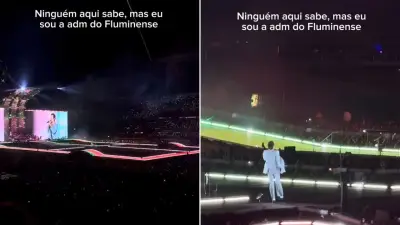 Fluminense viraliza ao postar vídeo de show de Harry Styles no Instagram