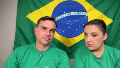 Flávio Bolsonaro chama de 'absurda' proibição de contato com o pai