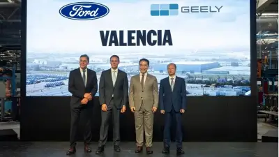 Ford e Geely criam joint venture na Espanha para produzir veículos