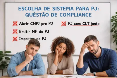 Gestão de PJ: compliance e riscos trabalhistas em softwares