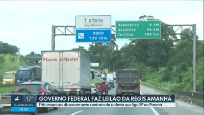 Governo federal faz novo leilão da Régis Bittencourt nesta quinta