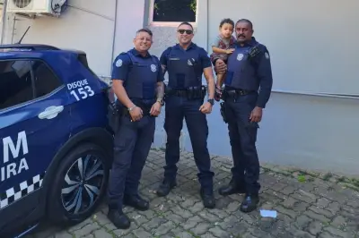 Guarda Municipal salva criança engasgada com bala em Limeira