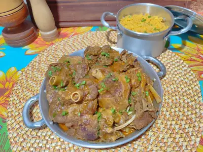 Guisado de Carneiro com Farofa de Cuscuz: Receita do Inter TV Rural