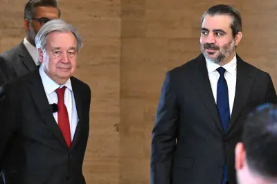 Guterres pede retirada de sanções contra a Síria após visita histórica