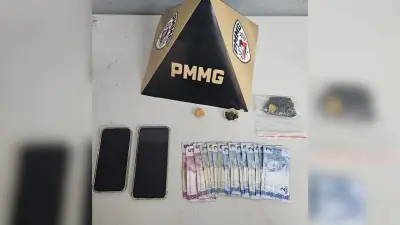 Homem é preso com drogas em caixa de esgoto e dinheiro em Bíblia em Patos de Minas