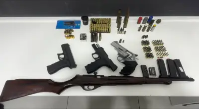 Homem preso em Sorocaba com arsenal de armas e munições irregulares