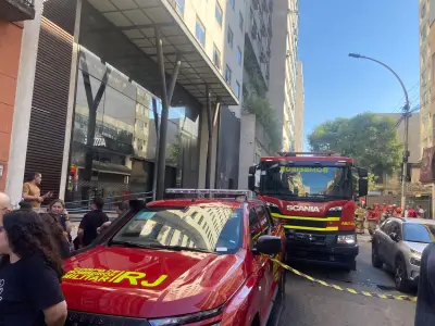 Incêndio em gerador de hotel deixa parte da Lapa sem luz no Rio