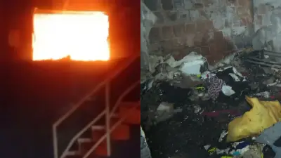 Incêndio em kitnet em Vitória: vizinhos arrombam porta e resgatam moradora trancada pelo irmão