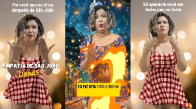 Intérprete de Libras do Amapá viraliza ao traduzir músicas juninas