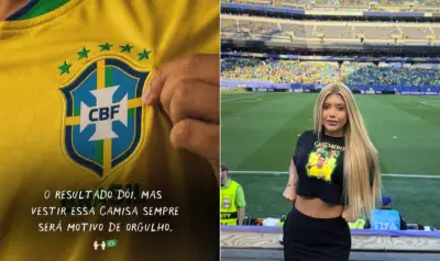Irmã de Casemiro orgulhosa da seleção após eliminação na Copa