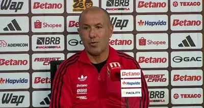 Jardim elogia dupla Pedro e Lino e defende uso da base no Flamengo