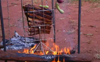 Jornal do Campo ensina receita de costela assada no fogo de chão