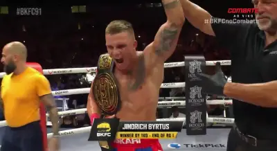 Lorenzo Hunt é o primeiro campeão peso-ferro do BKFC