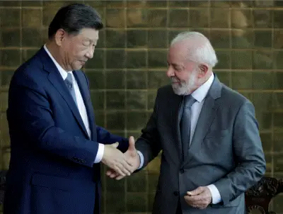 Lula e Xi Jinping discutem parceria e acordo Mercosul-China