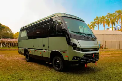Marcopolo lança motorhome Nomade 4x4 de luxo por R$ 1,65 milhão