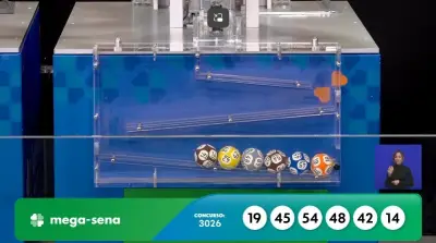 Mega-Sena sorteia R$ 25,8 milhões; veja dezenas do concurso 3.026
