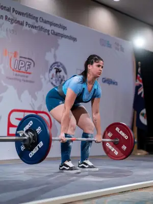 Melissa Moreira: única brasileira no Mundial sub-júnior de powerlifting